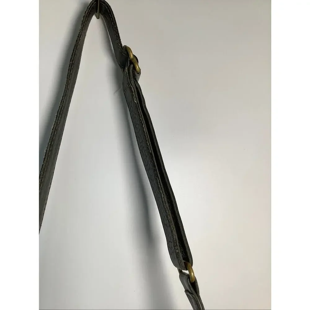 COACH Green Sonoma Leather Hobo Bag Shoulder Crossbody Purse Vintage 90s P8-5